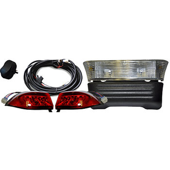 BuggiesUnlimited.com; 2004-Up Club Car Precedent - GTW Headlight and Taillight Kit