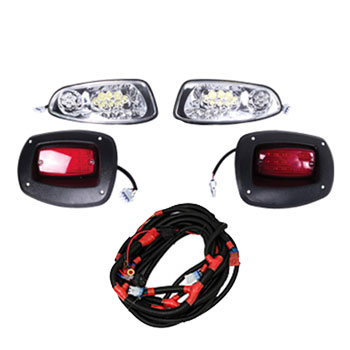 BuggiesUnlimited.com; 2008-15 EZGO RXV - GTW Headlight and Taillight Kit