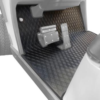 BuggiesUnlimited.com; Xtreme Floor Mats for EZGO TXT /  S2 /  Express S4 /  Valor /  Cushman & Workhorse  - All Black