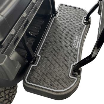 BuggiesUnlimited.com; Xtreme Floor Mats for Genesis 250/ 300 Rear Seats - Black/ Grey