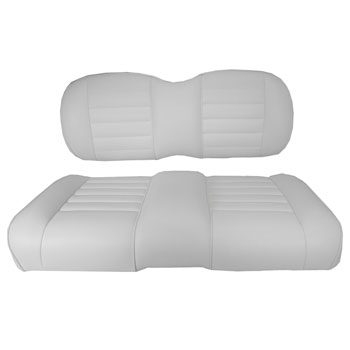BuggiesUnlimited.com; 2008-Up EZGO RXV - Red Dot Premium OEM Style White Front Seat Replacement
