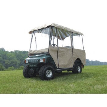 BuggiesUnlimited.com; 4-Sided Beige Soft Enclosure for 80in Tops - 4-Passenger