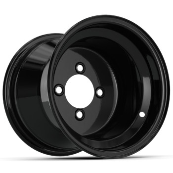 BuggiesUnlimited.com; GTW Steel Matte Black Offset Wheel - 10 Inch