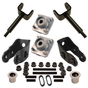 BuggiesUnlimited.com; 2004-Up Club Car Precedent - Buggies Unlimited Deluxe Front End Repair Kit