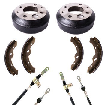 BuggiesUnlimited.com; 1995-02 Yamaha Electric G14-G16-G19-G20 - Buggies Unlimited Deluxe Brake Kit