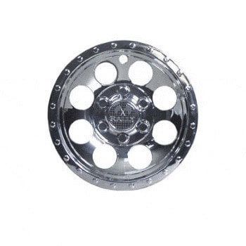 BuggiesUnlimited.com; Set of 4 Chrome Beadlock A - T Wheel Cover - 10 Inch