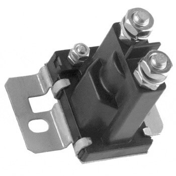 BuggiesUnlimited.com; 1997-Up Club Car DS Electric - 36v 4-Terminal Silver Solenoid