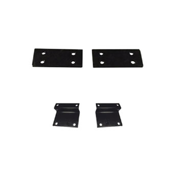 BuggiesUnlimited.com; EZGO L6-S6 - Red Dot Triple Track and Topsail Extended Top Brackets