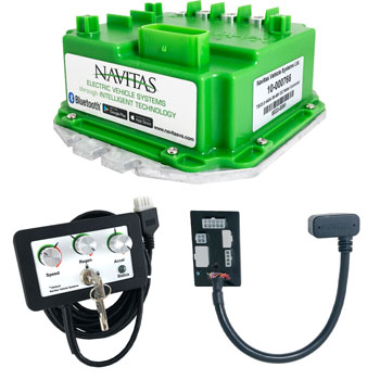 BuggiesUnlimited.com; 2003-Up EZGO MPT Utility-Workhorse 1200 48v - Navitas 600a Controller Kit