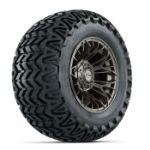 GTW Stellar Matte Bronze 12 in Wheels with 23x10.5-12 Predator All-Terrain Tires - Set of 4