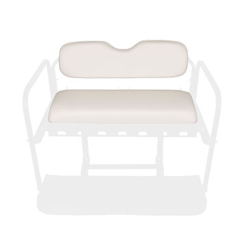 BuggiesUnlimited.com; GTW Mach Series White Rear Seat  Cushions