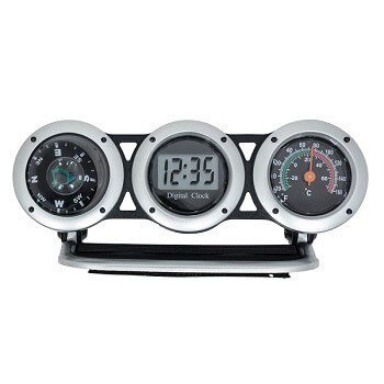 BuggiesUnlimited.com; Bell Clock  Compass and Thermometer Combo