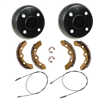 BuggiesUnlimited.com; 2000-Up Club Car DS-Carryall - Buggies Unlimited Deluxe Brake Kit