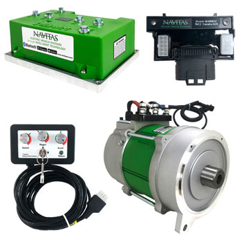 BuggiesUnlimited.com; Yamaha G22-G29/ Drive & Drive 2 48v - Navitas 600A 4kw DC-AC Conversion Kit w/  On-The-Fly Programmer