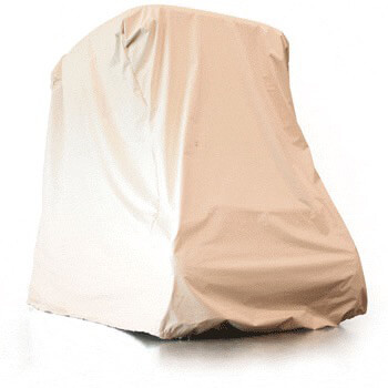 BuggiesUnlimited.com; Red Dot Ivory 4-Passenger Storage Cover for Lift Kits