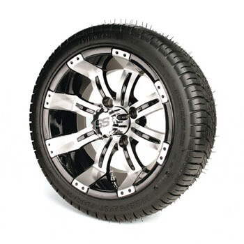 BuggiesUnlimited.com; GTW Tempest 12 in Wheels with 205/ 30-12 Fusion Street Tires - Set of 4