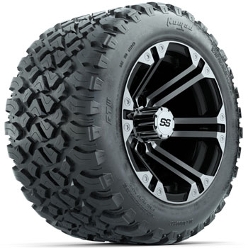 BuggiesUnlimited.com; GTW Specter 12 in Wheels with 20x10-R12 Nomad All-Terrain Tires - Set of 4