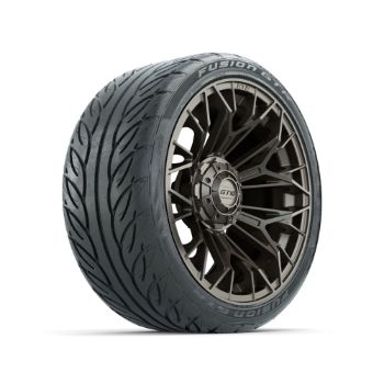 BuggiesUnlimited.com; GTW Stellar Matte Bronze 15 in Wheels with 215/ 40-R15 Fusion GTR Street Tires - Set of 4