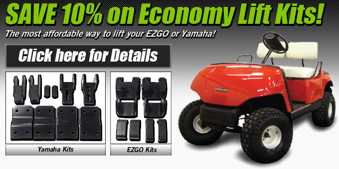 Save 10% On Buggies Economy Lift Kits!  Limited Time Offer!