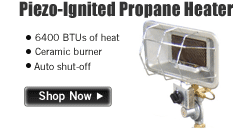 Piezo-Iginited Heater