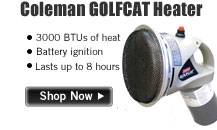 Coleman GOLFCAT Heater
