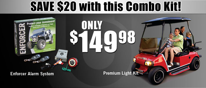 Light Alarm Combo Kit!  Save $20!