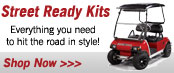 Street Ready Golf Cart Kits!