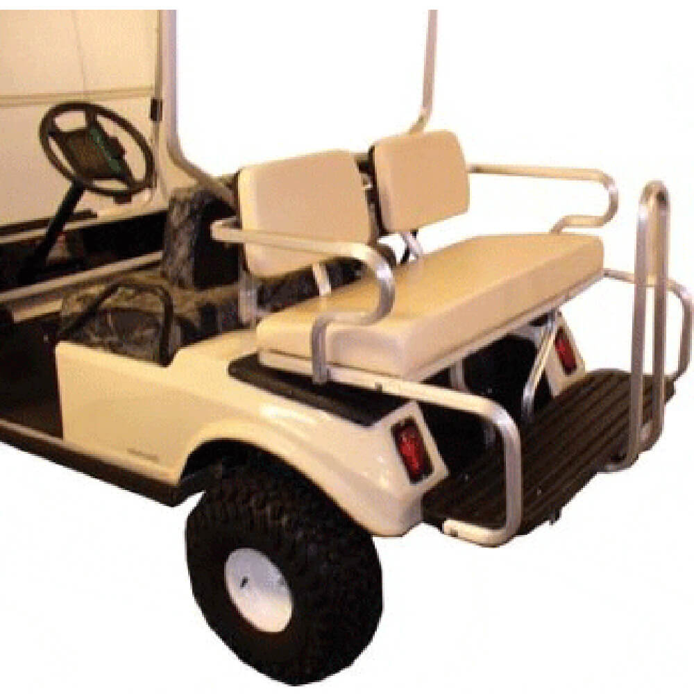 Yamaha White 4Passenger Rear Seat (Models G14/G16/G19)