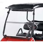 2000-Up Club Car DS - RedDot Clear Folding 1/ 4 in Windshield