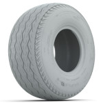 Gray Non-Marking Sawtooth Street Tire 18.5x8.50x8 - 6 ply