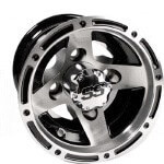 GTW Ranger Machined and Black Offset Wheel - 8 Inch