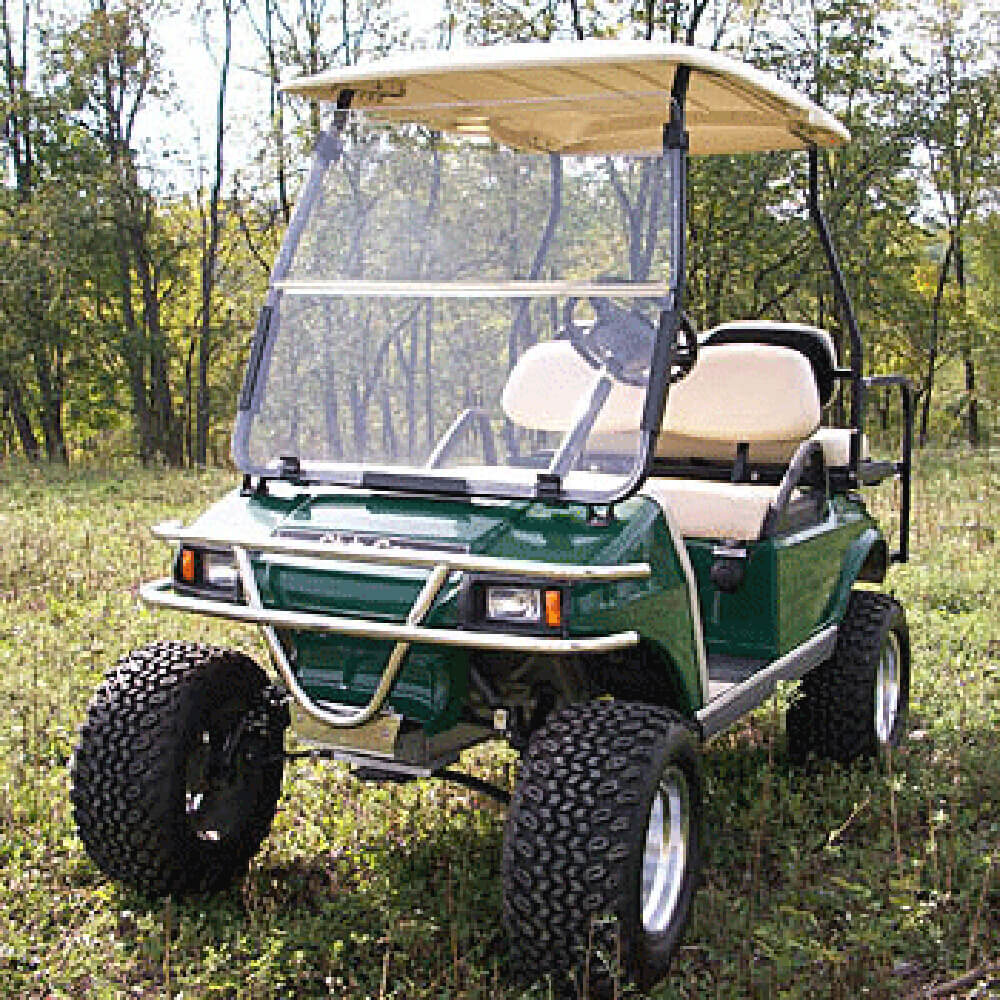 Jake's Stainless Club Car DS Brush Guard (Fits 1981Up)