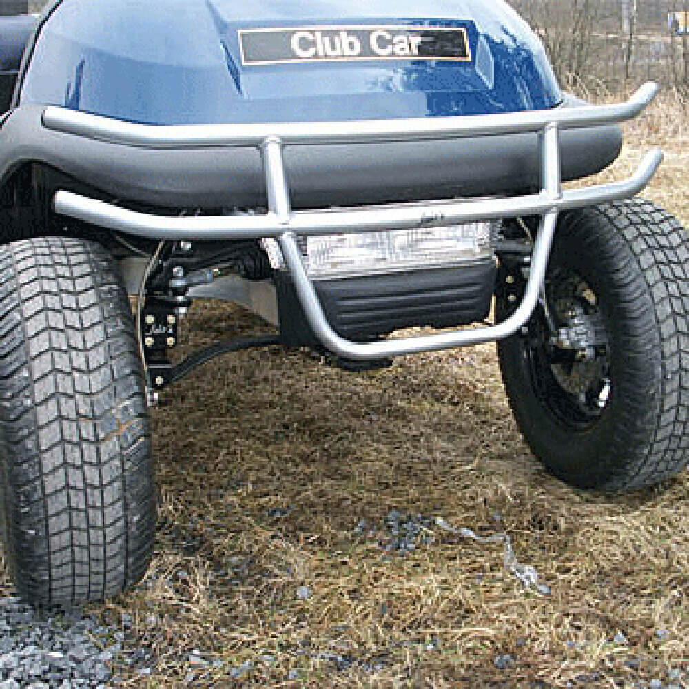 Jake's Gunmetal Club Car Precedent Brush Guard (Fits 2004Up)