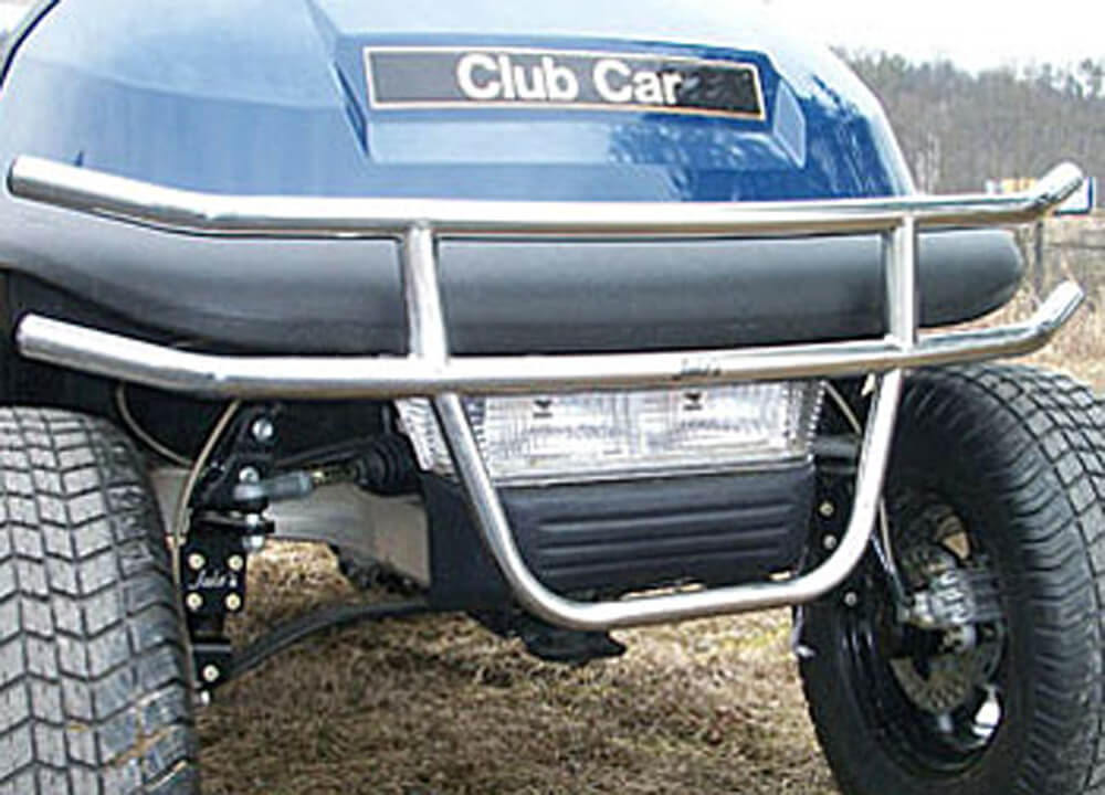 Jake's Stainless Club Car Precedent Brush Guard (Fits 2004Up)
