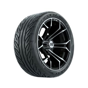 BuggiesUnlimited.com; GTW Spyder 14 in Wheels with 205/ 40-14 Fusion GTR Steel Belted Tires - Set of 4