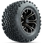 GTW Spyder 12 in Wheels with 22x11-12 Duro Desert All-Terrain Tires - Set of 4