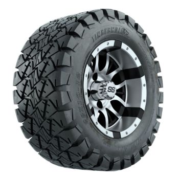 BuggiesUnlimited.com; GTW Diesel 12 in Wheels with 22x10-12 Timberwolf All-Terrain Tires - Set of 4