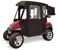 Sunbrella Track-Style Golf Cart Enclosure – Select Golf Cart Covers