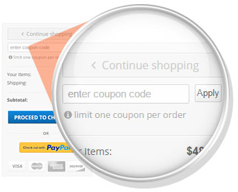 using coupon codes