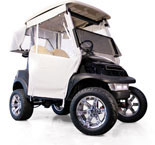 Vinyl Track Style Golf Cart Enclosures