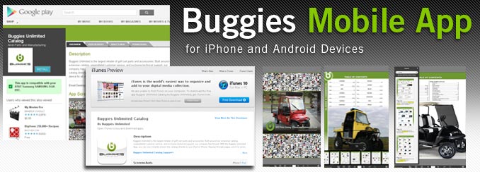 Buggies NEW Mobile App for iPhone & Android Devices!