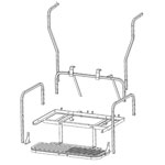 2000.5-Up Club Car DS - GTW Mach3 Flip Seat Frame