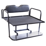 GTW Mach2 Aluminum Yamaha Drive2 Black Rear Flip Seat (Fits 2017-Up)