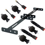 4-Passenger Retractable Seat Belt Kit