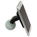 ClickCaddie Phone Mount For Golf Carts - White (Universal Fit)