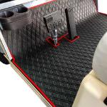Xtreme Floor Mats for Club Car DS & Villager - Black/ Red