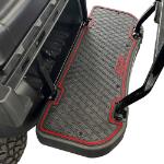 Xtreme Floor Mats for Genesis 250/ 300 Rear Seats - Black/ Red