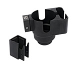 GTW BaseClamp Mounting Clamp with Cup and Phone Holder (1 Inch)