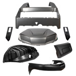 Steel Gray Metallic Body Conversion Kit for Club Car Precedent to Tempo