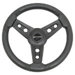 1994-Up EZGO TXT-RXV - Gussi Italia Lugana Black Steering Wheel